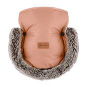 PETITE&MARS Rokavnik/rokavice Furry Pastel Peach