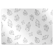 Decormat Podloga za zaščito tal Spatial lumps 120x90 cm 15 cm