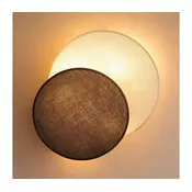 Brilagi - Zidna lampa CIRCLES 1xE27/60W/230V precnik 35 cm krem/smeda
