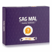 Spielehelden Sag mal...mit Oma - Junior Edition igra za medsebojno spoznavanje 100+ vprašanj Število igralcev: 2+ Starost: od 8. leta dalje (AMZ-PS-12)