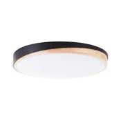 Brilliant - LED Zatemnitvena stropna svetilka BAARLO LED/36W/230V pr. 50 cm črna + Daljinski upravljalnik -FSC