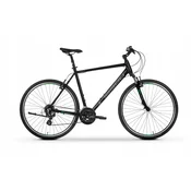 shumee Kros kolo Tabou Flow 1.0, okvir 23, Shimano Altus 2X7 črno/zeleno