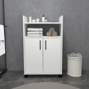 Hanah Home Višenamenska komoda Tiraks, 60 x97.3 x35 cm, Bela
