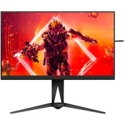 AOC AG275QZ/EU AGON, 68.6 cm (27), QD-fast IPS, 2560 x 1440 pixels(QHD), 240Hz, Response 0.5 ms, 16:9, 80M:1, 400cd/m2, HDR 400, 178°/178°, 2xHDMI, 1