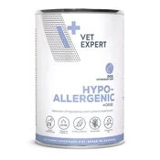 VETEXPERT Mokra hrana za pse, hipoalergena, konjsko meso, 400g