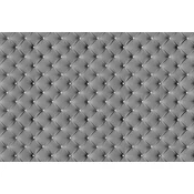 shumee Magnetna podloga za pokrov radiatorja, prešito usnje, 60x100cm