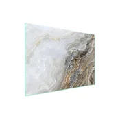 shumee Zaščita za stekleno štedilnik 70x52 Marmor