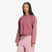 Mikina adidas SST 2.0 Cropped Hoody Quiet Crimson/ Wonder Oxide L
