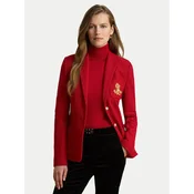 LAUREN RALPH LAUREN Suknjič 200B30683001 Rdeča Slim Fit
