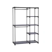 Songmics Samostoječa omara 112x43x165 cm Črna