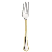 Desertna vilica SETTECENTO GOLD FILET 15 cm, srebrna/zlata, nerjaveče jeklo, Pintinox