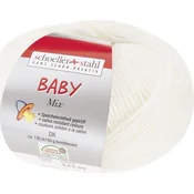 Schoeller + Stahl Baby Mix 90166-01 White Pletilna preja