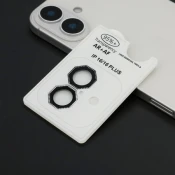 Zastita za kameru octagon diamond za iphone 16 (6.1)/16 plus (6.7) crna ( FL11444 )