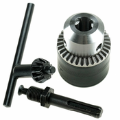 Dedra Vpenjalna glava s ključem, 3 kosi 1,5–13 mm 1/2 “-20UNF - YKS022
