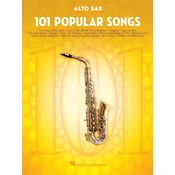 Hal Leonard 101 Popular Songs for Alto Sax Note (Kot novo)