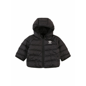 ADIDAS ORIGINALS Zimska jakna črna/bela