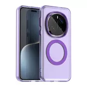 Hibridni ovitek Techsuit CandyCase MagSafe za Honor Magic7 Pro - purple