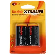 KODAK Alkalne baterije EXTRALIFE C14/2kom 3952041