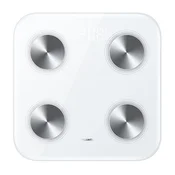 HUAWEI pametne vage za tjelesnu masnocu, prikaz indeksa tjelesne mase/BIA, Bluetooth 5.0, bijela 55020ABM