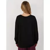 Črna oversized jopa RUE PARIS