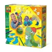 Otroško ustvarjanje - dinozavri v gibanju