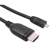 Kabl HDMI (M) - Mikro HDMI (M) 1.5m crni