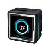 RAIDMAX LM240 ARGB CPU LIQUID COOLER WITH ANIMATION DISPLAY - Vodeno hladenje crno (LM240BK) F (CPU01769)