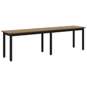 Vidaxl klop Oreh 160 x 35 x 45 cm Konstruiran les
