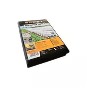 Enpro Netkana tkanina 725540, 1,6 x 5 m, 50 g/m2, črna