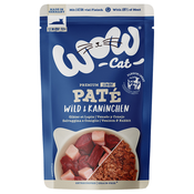 Varčno pakiranje WOW Cat Senior Paté 24 x 125 g - Divjačina in zajec