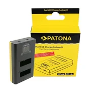 Polnilec za baterijo GoPro Max 2, MicroUSB, USB-C, dvojni