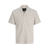 JACK & JONES Košulja JPRBLADOUGLAS smeđa / bijela