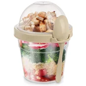 shumee Lunchbox posoda za jogurt, muslije, sadje, solato + jedilni pribor 400 ml