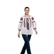 Rody’s forever Bluza za k noši Damenbluse AU26 weiß/rot , marimea L bela
