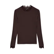 VERO MODA Majica VMRosa temno rjava