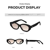 Loho Unisex naocare za sunce, Crne