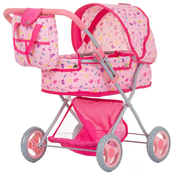 CHIPOLINO Globok voziček za lutke Dora Butterflies