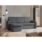 Kotna garnitura Rome 106 (Lux 06) Siva, Funkcija spanje, Predal, 210x153x85cm