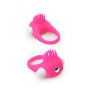 DREAMTOYS Prsten za penis Lit Up, Vibrirajuci, 2.7cm, 2 komada, Roze