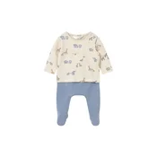 Mayoral Komplet bluze in spalnega polpajaca 2567 Svetlo modra Regular Fit