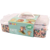 PLAYBOX Navlekljive kroglice v plastičnem ohišju Mellow pastel + ploščica in vzorci 12000 kosov