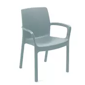 Stolica PVC LORD svjetlo plava