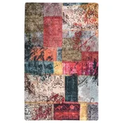 Vidaxl Pralna preproga Patchwork 160x230 cm večbarvna