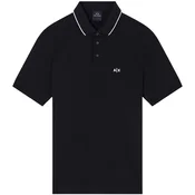 Armani Exchange Polo majica XM001289 AF10363 UC001 Črna Regular Fit