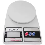 FLORIA Vaga kuhinjska ZLN9075, Do 1 kg, Bela