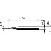 Ersa Ersa 0162BD spajkalna konica oblika svinčnika Velikost konice 1.10 mm Vsebina\, količina\, vsebina količinskih enot na prodajno enoto 1 kos, (20394502)