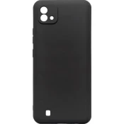 mobilNET silikonski ovitek Realme C11 2021 / Realme C20, črn