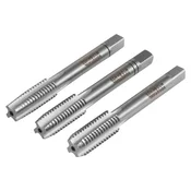 shumee Ročni navojni sveder M2 iz jekla (komplet 3 kosov) kakovost M10x1,50 mm Vorstahl