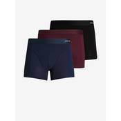 Jack & Jones Basic Oprijete boksarice 3 Piece Črna