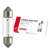 shumee Halogenske žarnice C5W Festoon 36mm 24V 10 kos AMIO-01000